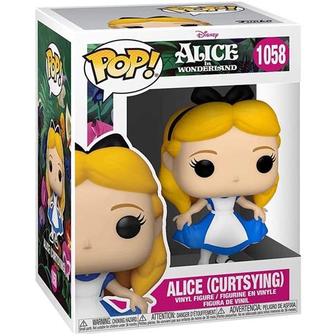 Funko Pop Alice Curtsying Alice In The Wonderland Alice 70th