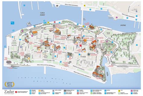 Die einwohnerzahl beträgt nur ca. Large Zadar Maps for Free Download and Print | High ...