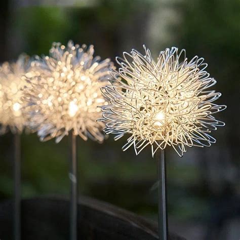 Solar Dandelion Garden Lights Artofit