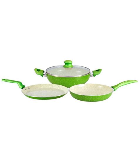 Wonderchef Emerald Cookware Set 4pcs Buy Online At Best Price In India