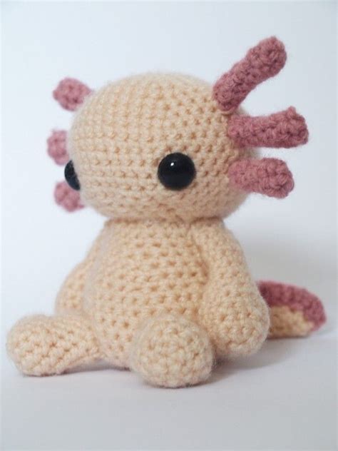 Crochet Axolotl Thats It Im Learning To Crochet Crochet Amigurumi