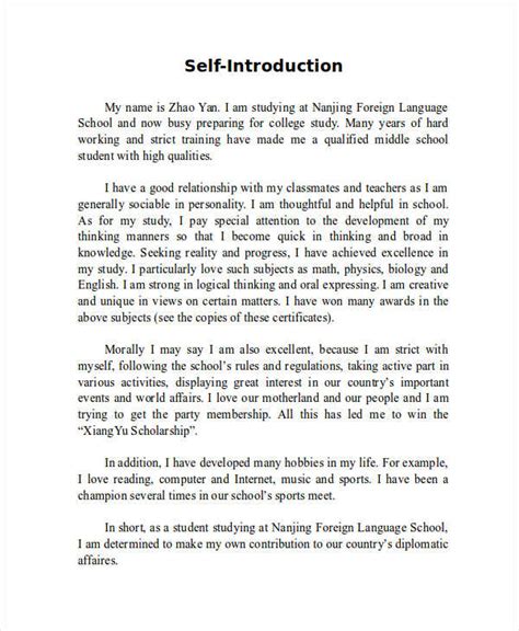 Introduction Examples For Essays About Yourself 10 Writing Tips And