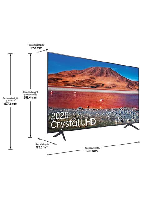 Samsung Ue43tu7100 2020 Hdr 4k Ultra Hd Smart Tv 43 Inch With Tvplus