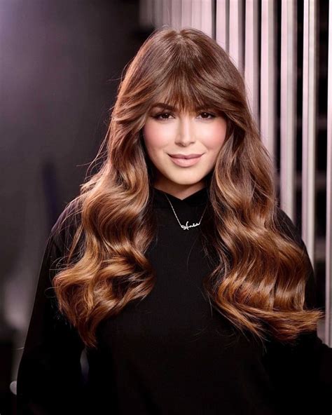21 Curtain Bangs To Flatter Every Face Shape And Hair Type 2021 Trend