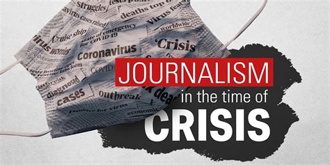 Journalism In The Time Of Crisis School Of Journalism And Communication