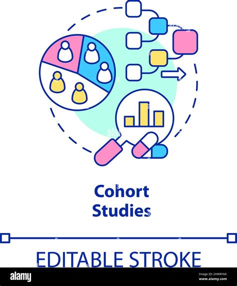 Cohort Studies Concept Icon Stock Vector Image And Art Alamy