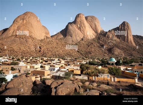 The Taka Mountains And The Town Of Kassala Sudan Africa Stock Photo