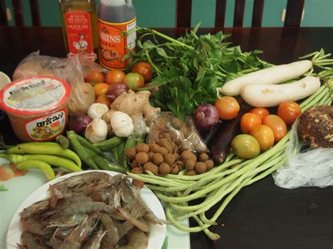 Tagalog Kitchen Sinigang Na Hipon Sa Miso With Fresh Sampalok