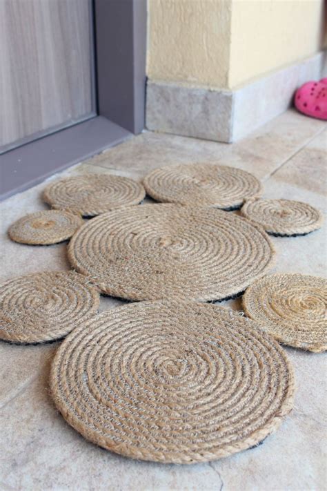 How To Sew A Gorgeous Coiled Rope Rug Easy Peasy Creative Ideas