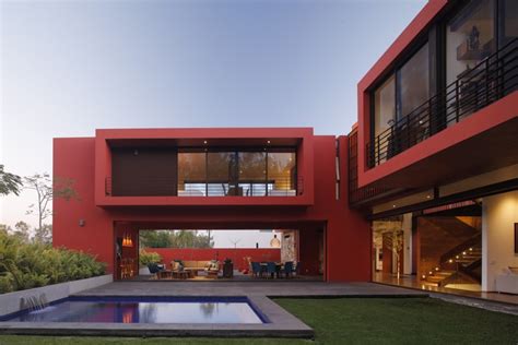 Casa Roja Hernández Silva Arquitectos Archdaily En Español