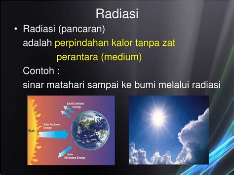 Bentuk Perpindahan Kalor Dari Cahaya Matahari Ke Permukaan Bumi