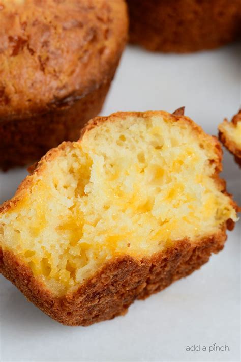 Easy Cheddar Cheese Muffins Are So Moist Tender And Delicious This Cheesy Bread Is Perfect For