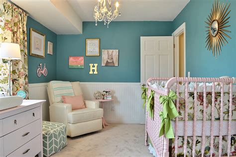 Purple purple's an unnatural color, which is rarely found in nature. Hayden's Girly Teal Nursery - Project Nursery