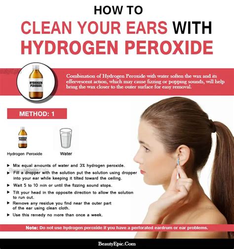 How To Clean Ears With Hydrogen Peroxide