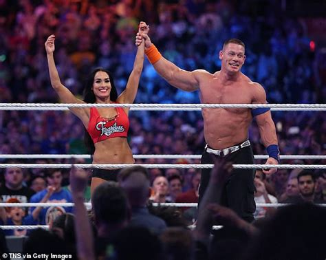 John Cena Shows Off Muscular Figure In Shorts And T Shirt With Wife Shay Shariatzadeh In