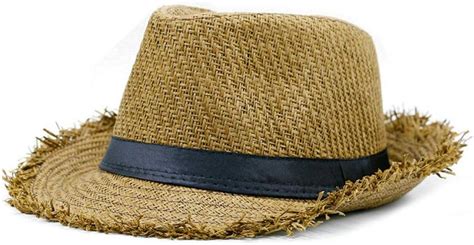 cgxbza cappello di paglia uomo panama cappellino estivo stile cappello da sole beach holiday