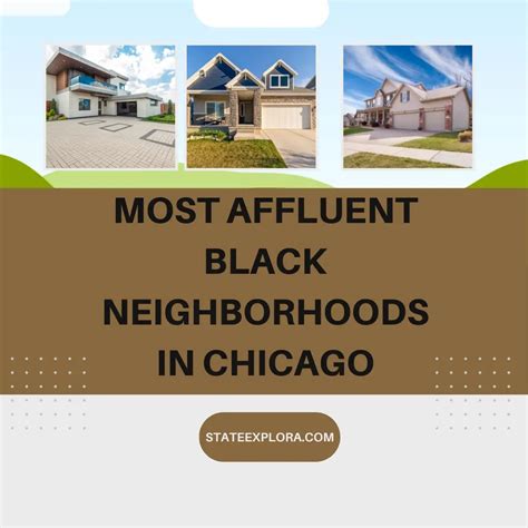 13 Most Affluent Black Neighborhoods In Chicago States Explora