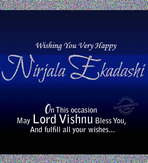 It is an annual spring festival may this akshaya tritiya celebration endows you with opulence and prosperity. Wishing You a Very Happy Nirjala Ekadashi - DesiComments.com