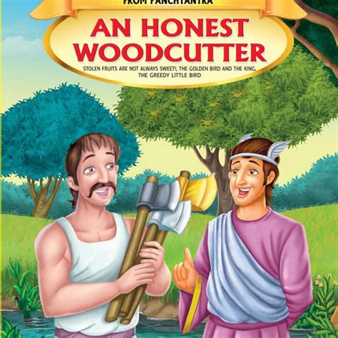 An Honest Woodcutter Book 13 Famous Moral Stories From Panchtantra