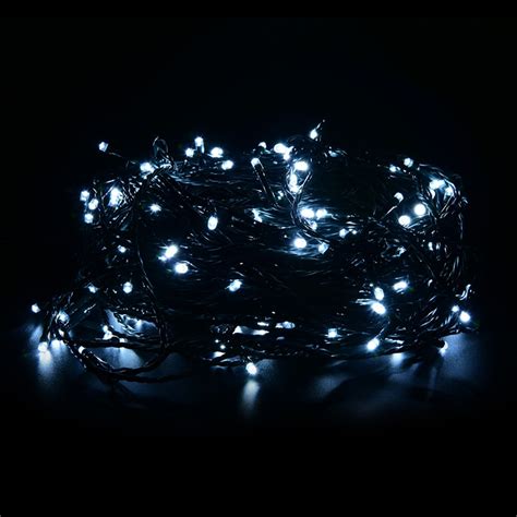 30m 200 Led Outdoor Christmas Fairy Lights Warm White Copper Wire Led