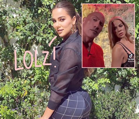 Khloé Kardashian Reacts After Dwayne The Rock Johnson Hilariously Compares Their Wax Figures