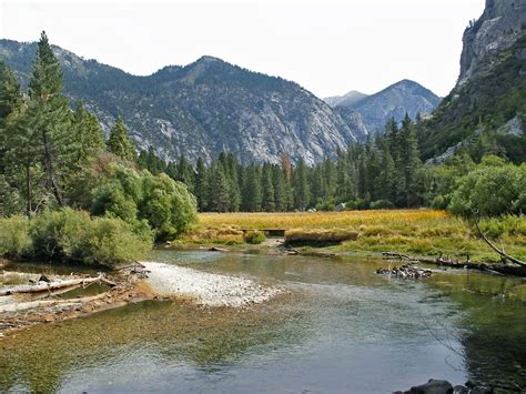 South Fork Of The Kings River Zumwalt Meadows Kings Canyon National