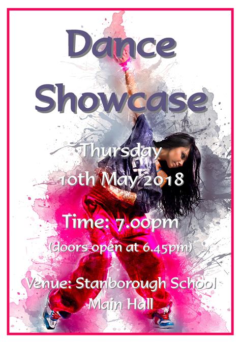 Dance Showcase 10th May 2018 Stanborough School
