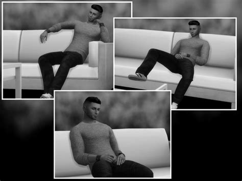 Sims 4 Cc Custom Content Male Pose Pack Male Poses 2 By
