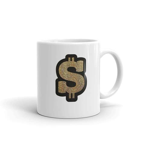 Money Cash Gold Mug Unique Coffee Mugs Novelty Coffee Cup Etsy