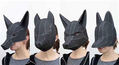 A Cute Fox Mask Pattern For Everyone Kamuicosplay