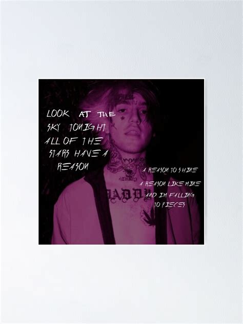 On our site there are a total of 270 music codes from the artist lil peep. "Lil Peep Star Shopping Lyrics Signed Photo" Poster by ...
