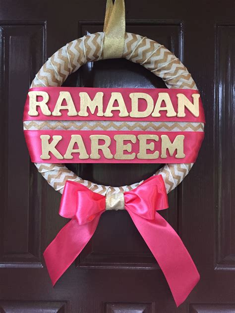 My Ramadan Wreath Is Finished Alhamdulillah Should I Add Flowers Eid