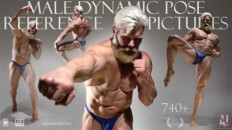 Male Dynamic Pose Reference Pictures 740