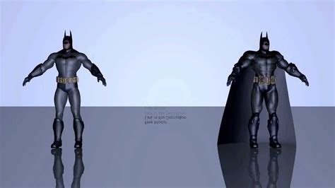 Batman FREE 3d Model C4D 3ds Obj Blend YouTube