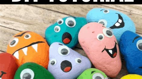 Halloween Monster Rocks A Fun Craft For Kids · The Inspiration Edit