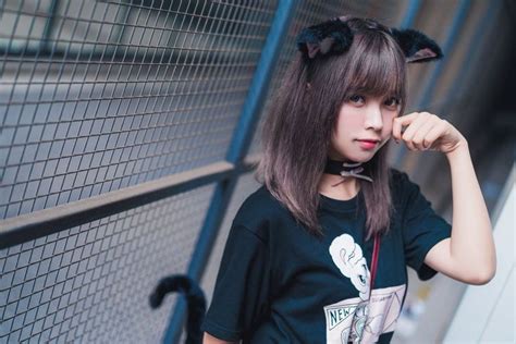۞ liyu ristuki 黎狱 ۞ coser real yami asian grill cute japanese girl cosplay makeup cute