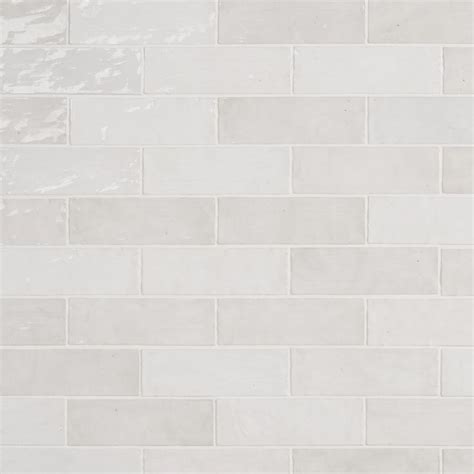 Ivy Hill Tile Kingston White 3 In X 8 In Polished Ceramic Wall Tile