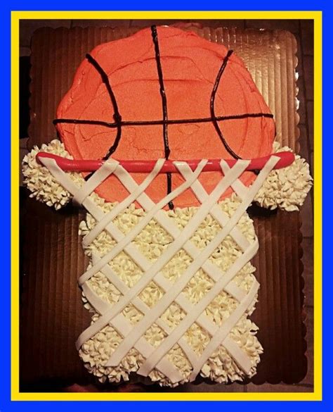 Basketball Pull Apart Cake Cupcake Cakes Cake Pulls Cupcake Cake Designs