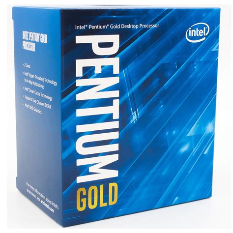 Intel Pentium Gold G6405 41 Ghz Processor Ldlc 3 Year Warranty