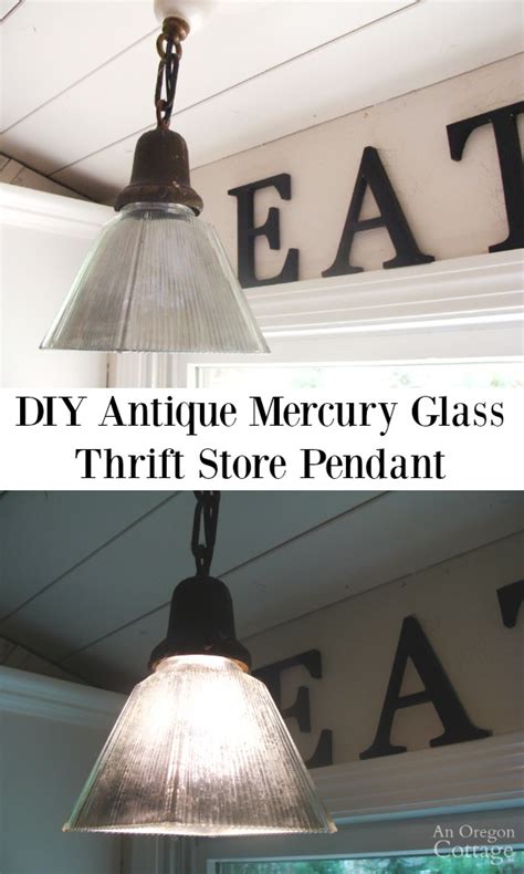 Diy Antique Mercury Glass Pendant {a Tutorial} An Oregon Cottage