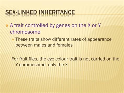 Ppt Sex Linked Traits And Pedigree Charts Powerpoint Presentation Id