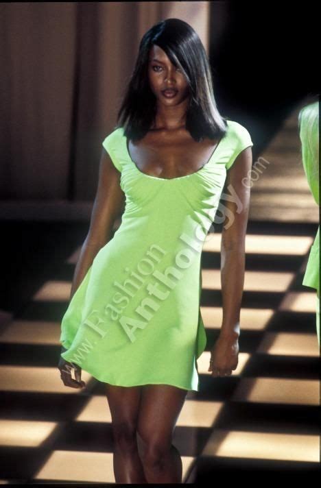Gianni Versace Spring Summer 1996 Milan Naomi Campbell Versace
