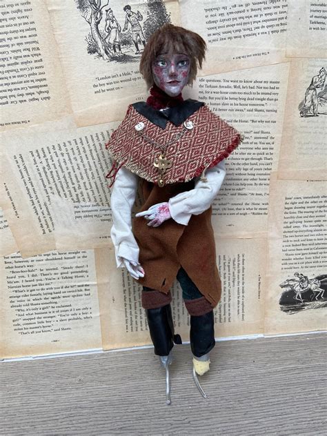 Character Art Doll Medieval Leper Boy Etsy