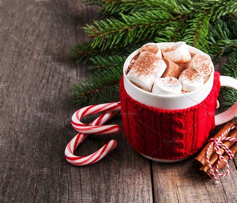 Christmas Hot Cocoa Featuring Christmas Hot And Cocoa High Quality