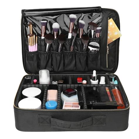 Makeup Bag Large Cosmetic Bag Makeup Case Organizer For Women And Girls