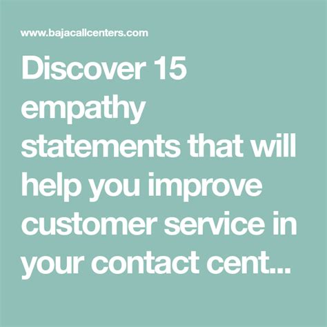 15 Empathy Statements And Tips To Help You Improve Customer Service