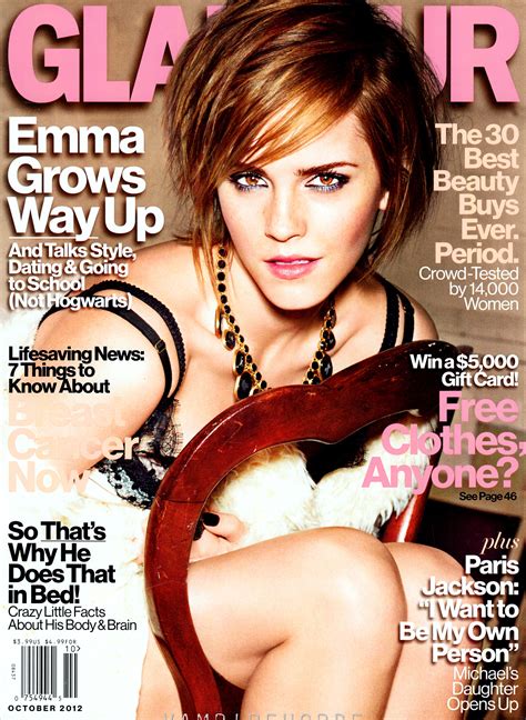 Emma Watson Glamour Gotceleb