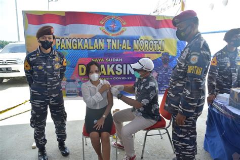 Peringati Hut Ke Tni Al Taruna Aal Satlat Kjk Terlibat Serbuan Vaksin Di Morotai Website