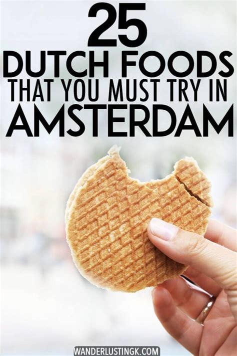 25 Dutch Foods That You Must Try In Amsterdam The Netherlands Artofit