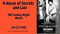 A House of Secrets and Lies 1992 CBS Sunday Movie - YouTube